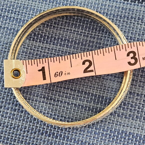 Set of 4 Sterling Silver Bangles - Picture 8 of 8